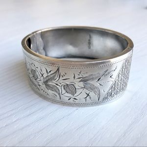 ✨HP!✨ Antique Victorian Sterling Silver Bracelet